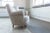 Wood Danish 1940s Large Lounge Chair in Wool Fabric Fritz Hansen Style For Sale - Image 7 of 9