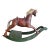 Vintage Wooden Rocking Horse For Sale