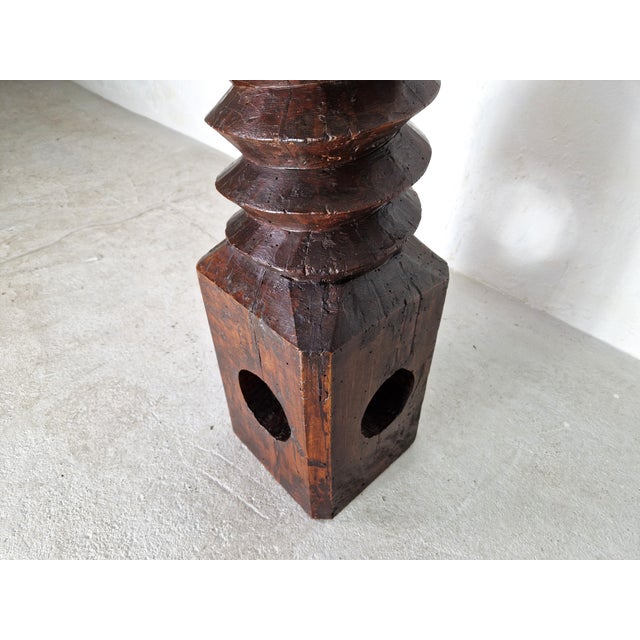 Rustic Antique Wine Press, France, 19th Century For Sale - Image 3 of 12