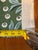 Leah O'Connell Design 1 Yard of Blue and Green Floral Fabric Leah O'Connell Textiles 'Harriet' in Cricket For Sale - Image 4 of 9