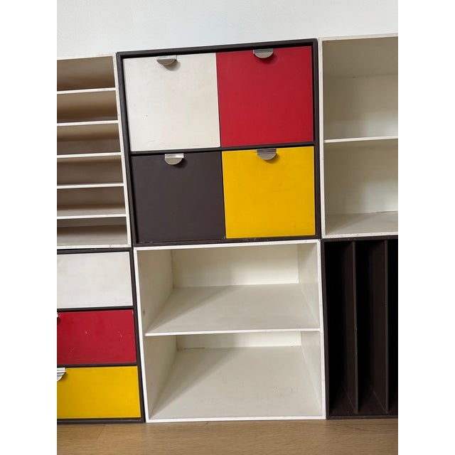Mid-Century Modern Vintage Palanox Palaset Cubes, Set of 6 For Sale - Image 3 of 8