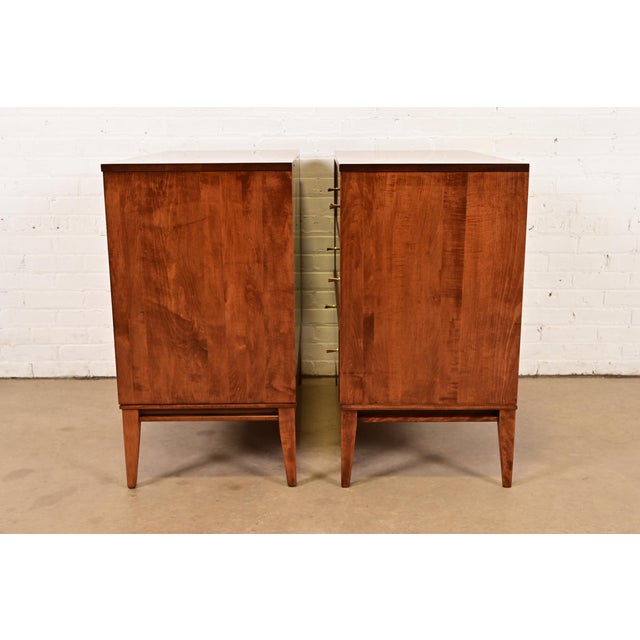 Wood Paul McCobb Planner Group Solid Birch Dressers or Chests of Drawers, Newly Refinished For Sale - Image 7 of 9
