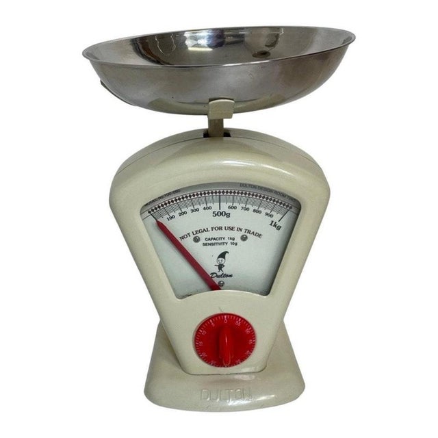 Simple but elegant design by Yasu Sasamoto for Dulton. A kicthen scale with built in timer. Tested and working (both the...