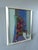 1961 Mid-Century Modern 'Seated Harlequin' Swedish Geometric Figurative Oil Painting, Framed For Sale - Image 4 of 10