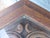 Vintage Octagonal End Table Carved Wood With Glass Top For Sale In Panama City, FL - Image 6 of 6