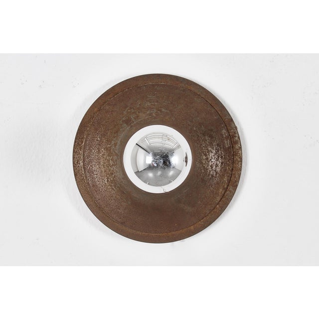 Mid-Century Modern Italian Turned Bronze Wall Lamps, 1960s, Set of 2 For Sale - Image 4 of 18