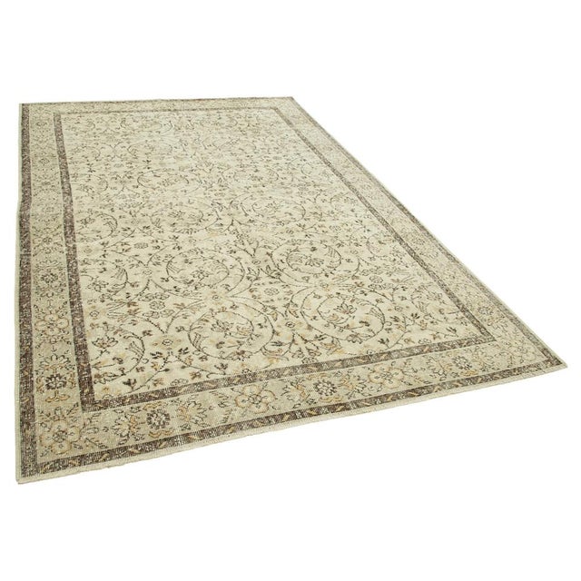 Hand-Knotted Turkish Vintage Rugs are characterized by their elaborate designs and rich textures. Made from premium wool...