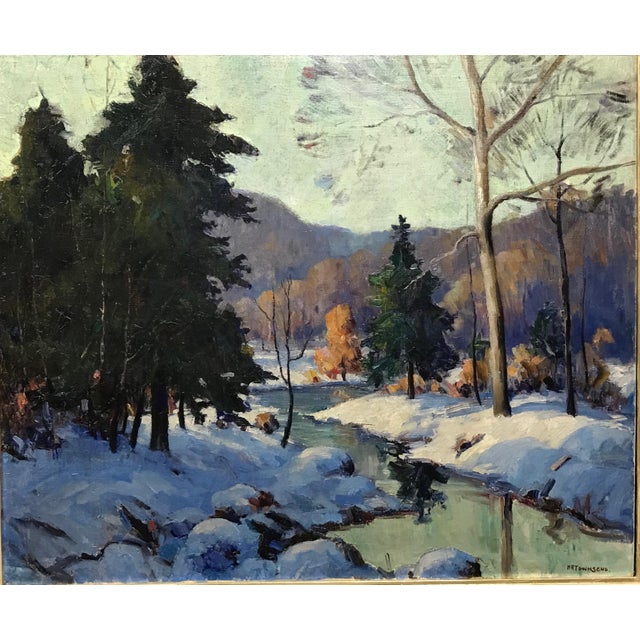 Harry Townsend (1885-1968) Lived most of his life in Richmond, Indiana as an amatuer landscape painter who specialzed in...