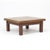 Mid-Century Brutalist Rustic Oak Farmhouse Coffee Table For Sale - Image 9 of 9