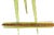 Vintage Chartreuse Painted Wood Artist’s Display Easel, 36" For Sale - Image 9 of 9
