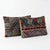 Mid-Century Modern Turkish Kilim Lumbar Pillow Cover 13'' X 20'' & 15'' X 24'' - Set of Two For Sale - Image 3 of 4