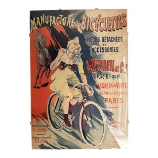 Manufacture De Bicyclettes A. Dutheil Et Cie Poster For Sale
