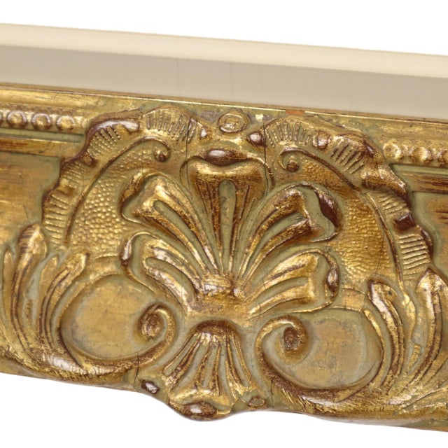 Baroque Style Gold Leaf Frame For Sale - Image 11 of 15