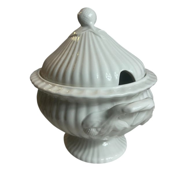 Vintage Ironstone Soup Tureen Red-Cliff For Sale - Image 4 of 12