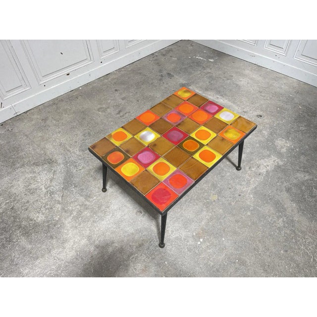 Roger Capron Planets Coffee Table by Roger Capron, 1950s For Sale - Image 4 of 8