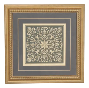 Allen Bjorkman Italian Inlay Design Framed Print