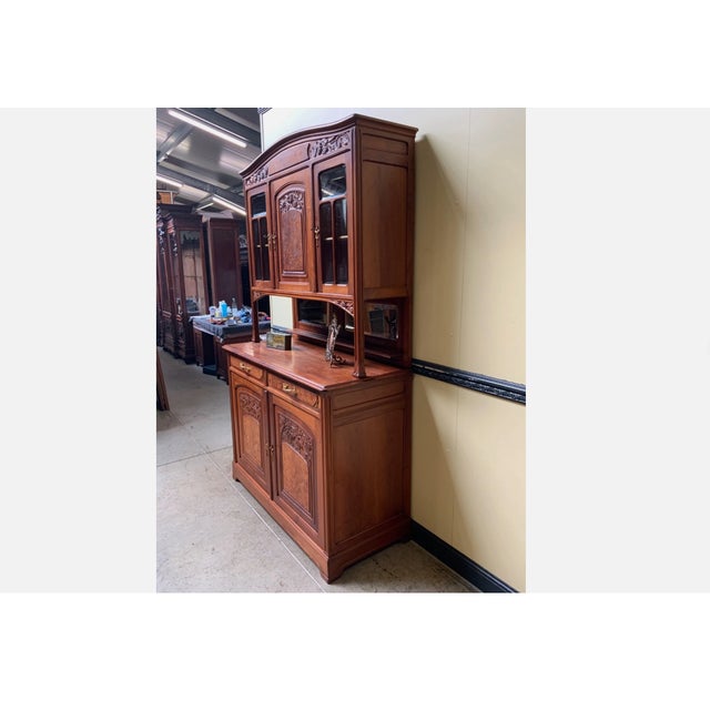 Antique Art Nouveau Cupboard, 1910 For Sale - Image 9 of 12