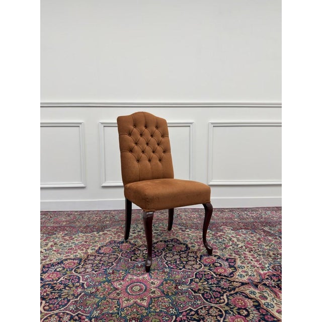 English Chesterfield President Chairs, Set of 6 For Sale - Image 11 of 18