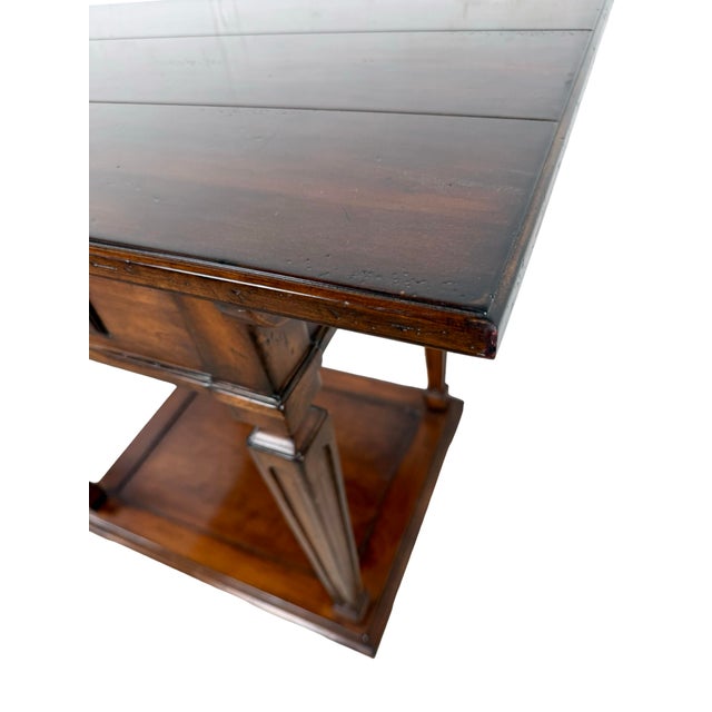 Milling Road by Baker Furniture French Country Side Table With Drawer For Sale - Image 17 of 18