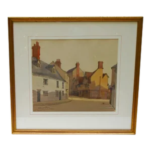 "The Jolly Farmers (Paradise St.), Oxford, England - July 1929", Framed