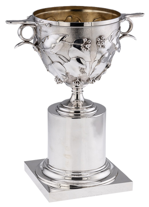 19th Century Victorian Silver Skyphos Cup by Edward & John Barnard, 1867