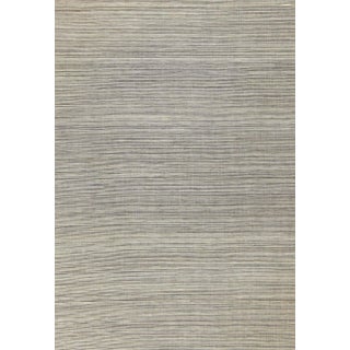 Schumacher X Celerie Kemble Haiku Sisal Wallpaper in Taupe For Sale