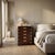 Brown Mid-Century British Campaign Style Chest of Drawers For Sale - Image 8 of 10