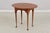 Queen Anne Eldred Wheeler Cherry Oval Occasional Table For Sale - Image 3 of 13