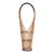 Vintage Japanese Tall Ikebana Basket, Bamboo & Black Accents, Suruga Sensuji Style For Sale
