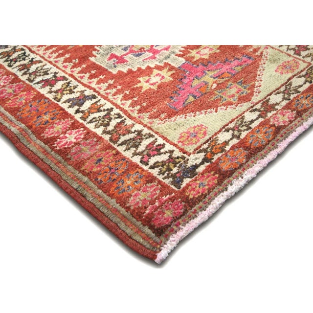 Illustration 1960s Turkish Oushak Runner For Sale - Image 3 of 7