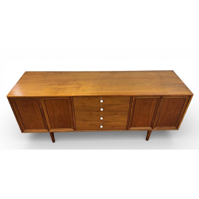 Kipp Stewart for Drexel Mid Century Modern Declaration Credenza or Buffet For Sale In Miami - Image 6 of 18
