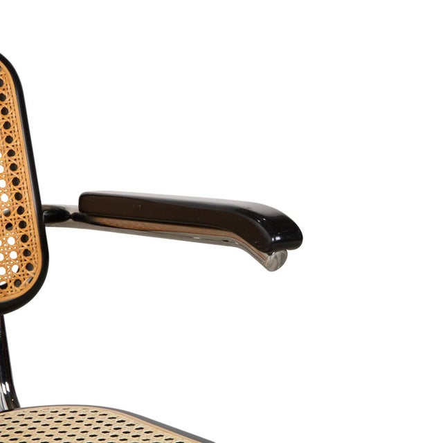 Thonet S 64 Cantilever Chair in Black Metal from Thonet For Sale - Image 4 of 16