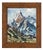 Austrian Artist, Alpine Landscape, Oil on Panel, Mid-20th Century, Framed For Sale