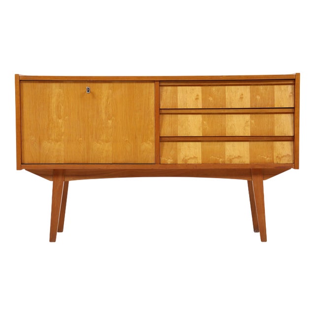 Vintage Chest of Drawers in Wood, 1960s For Sale