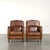 Vintage Industrial Sheepskin Lounge Chairs, Set of 2 For Sale - Image 14 of 14