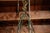 Filigreed Green With Gold French Iron Chandelier For Sale - Image 9 of 11