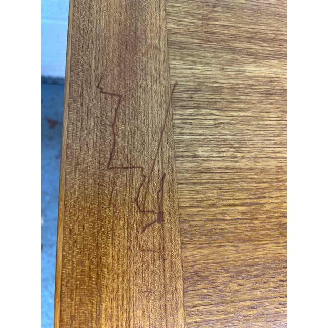 Mid-Century Modern Danish Teak Draw Leaf Dining Table For Sale - Image 11 of 11