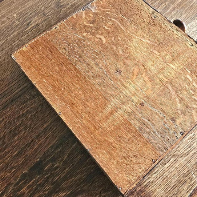 French Oak Dining Table or Desk, 1900s For Sale - Image 5 of 15