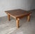 Rustic European Oak Square Coffee Table For Sale - Image 4 of 9