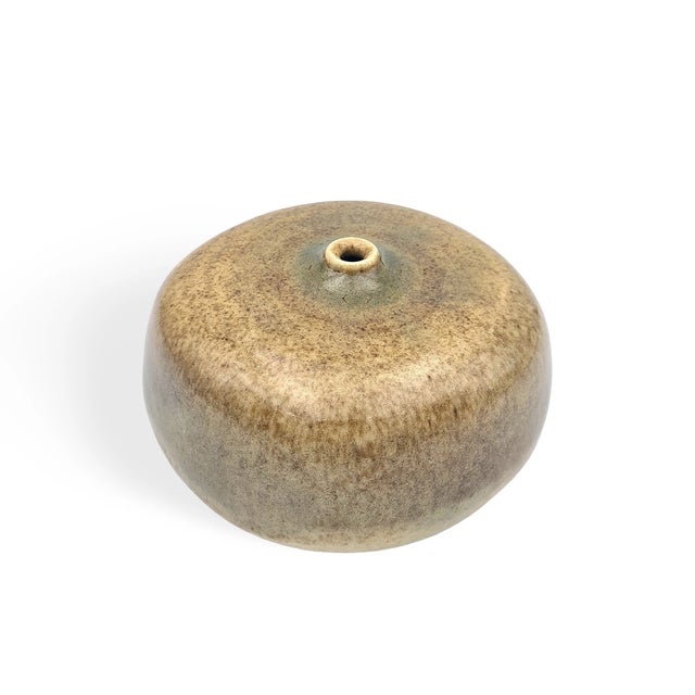 Brutalist Studio Ceramic UFO Vase by Gotlind and Gerald Weigel, 1970s For Sale - Image 12 of 12