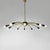 Mid-Century Italian Modern Ten Lights Brass Sputnik Chandelier, 1950s For Sale - Image 15 of 17