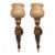 Myran Allan Luxury Lighting Neoclassical Bronze and Sconces Pair For Sale