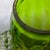 Late 19th Century Mary Gregory Victorian Emerald Green Glass Lidded Jar – Ribbed Optic With Applied Rigaree Decoration, 1890s For Sale - Image 5 of 9