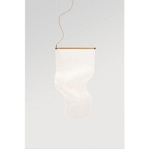 Golden Anodised Gweilo Zhou v Pe Suspension Lamp by Partisans for Parachilna For Sale - Image 6 of 9
