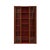 1960s Mid-Century Modern Italian Red Lacquer and Glass Showcase by Afra & Tobia Scarpa, 1960s For Sale - Image 5 of 11