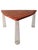 Triangular table with transparent polycarbonate legs, designed by Marcel Wanders, an Italian manufacturer of the company...