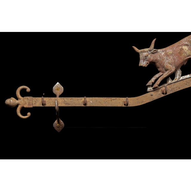 Late 19th Century Late 19th Century Butchers Rack Crest by Brecht For Sale - Image 5 of 17