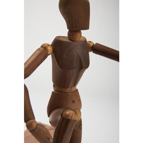 1920s Antique Articulated Painter's Mannequin For Sale - Image 5 of 6