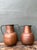 Vintage Moroccan Patinated Hammered Copper Water Jugs - A Pair For Sale - Image 12 of 12