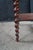 Antique Victorian Mahogany 2 Tier Serpentine Barley Twist Parlor Table For Sale - Image 9 of 13